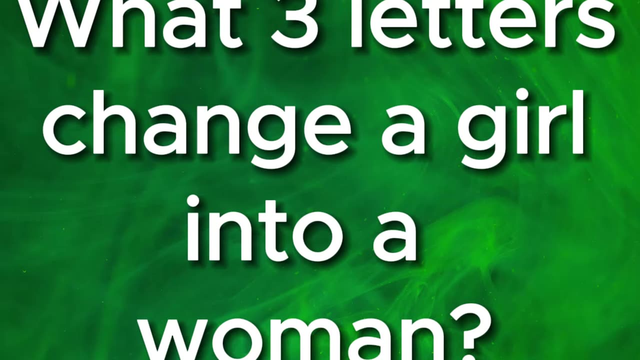 🤔Can you solve the riddle??🤔 #35