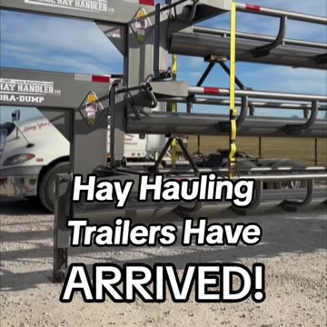 Hay Hauler Trailers Now Available!