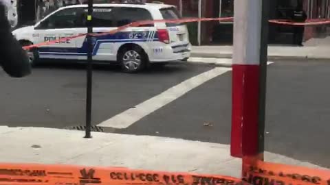 Police Operation In The Montreal Mile End