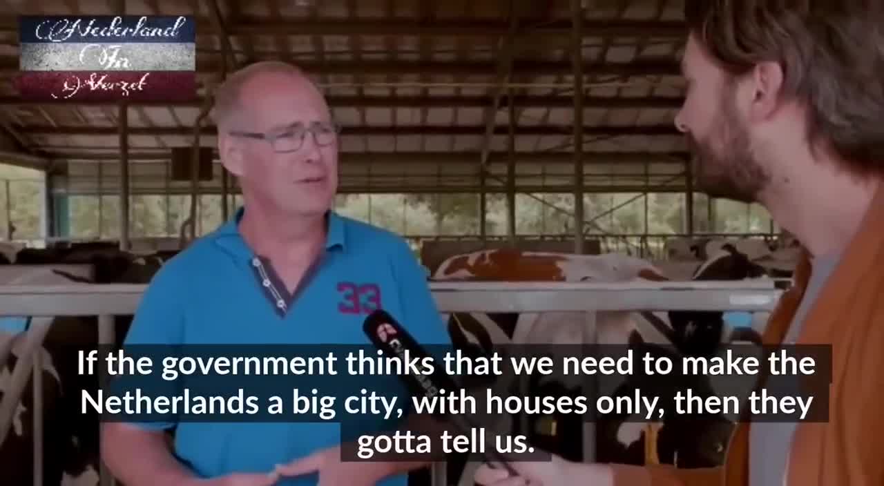 Happening in the Netherlands. Remove the farmlands.