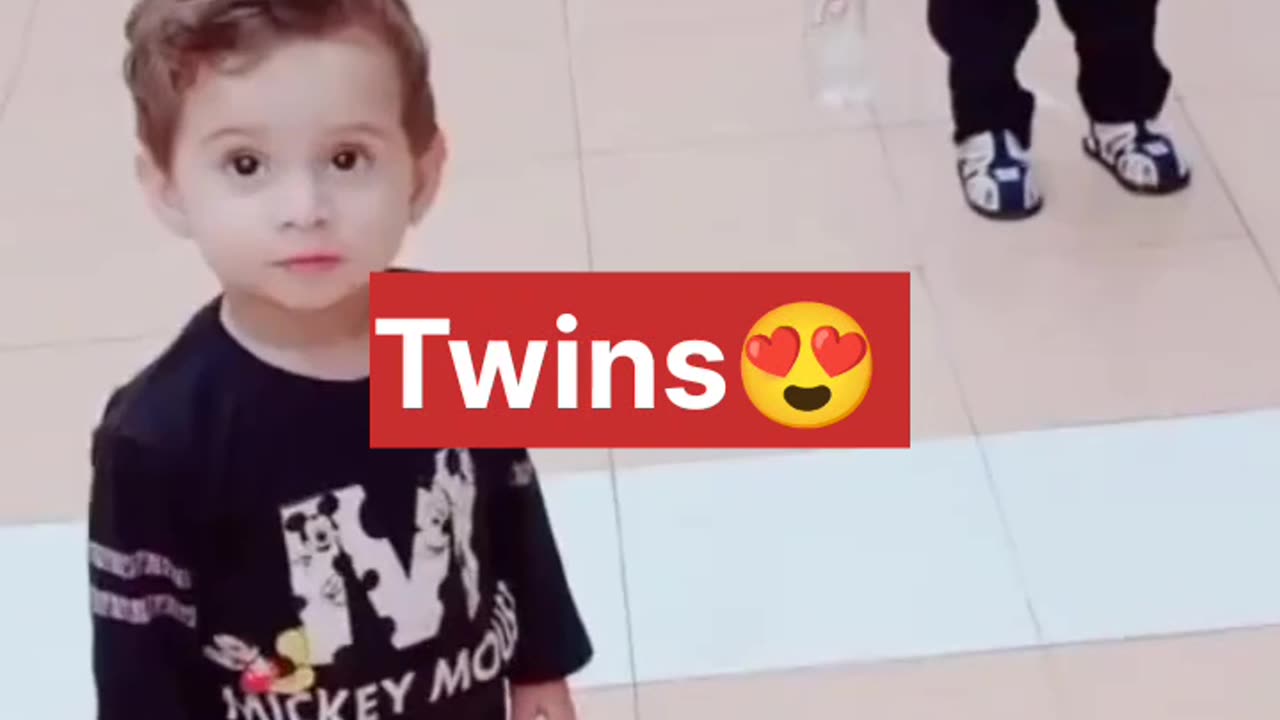 Twins naughty babies 😍