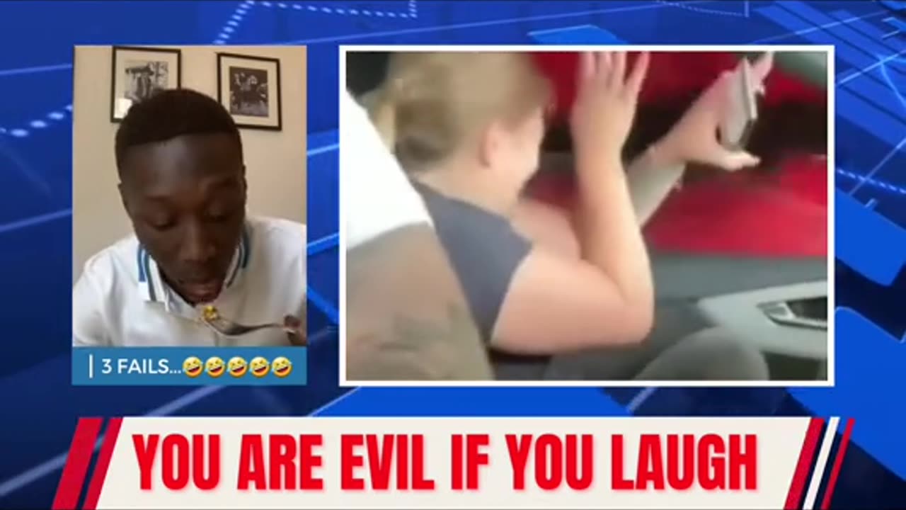 You are evil if you laugh. Funniest clips ever....you will laugh, guaranteed