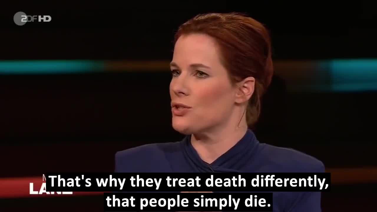 What's allowed on TV in civilised Europe today.