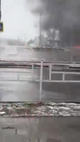 In Kherson burns shopping center "Farika"