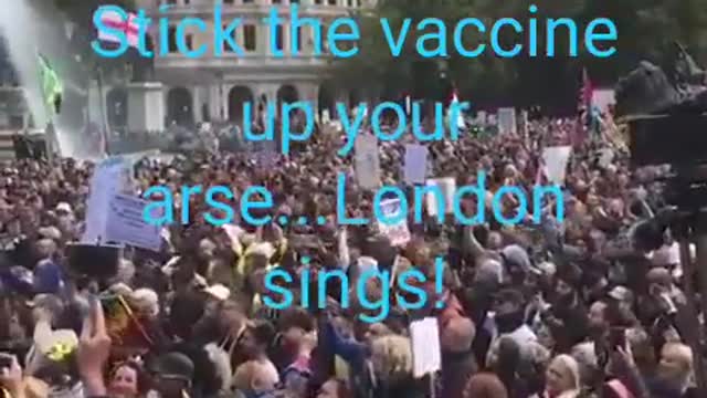 London People Sing about Poison Vaccine!