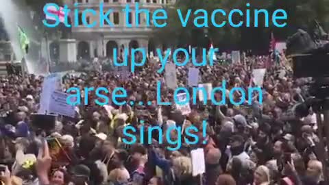 London People Sing about Poison Vaccine!