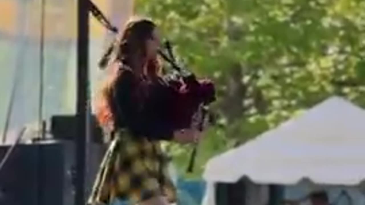 When the Crowd asks you to Play Free Bird! but you're at a Celtic Festival