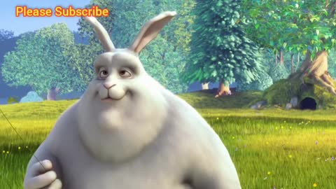 Big Buck Bunny Short Film Kid's enjoying movie