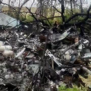 Caza su30 ruso derribado en Ucrania