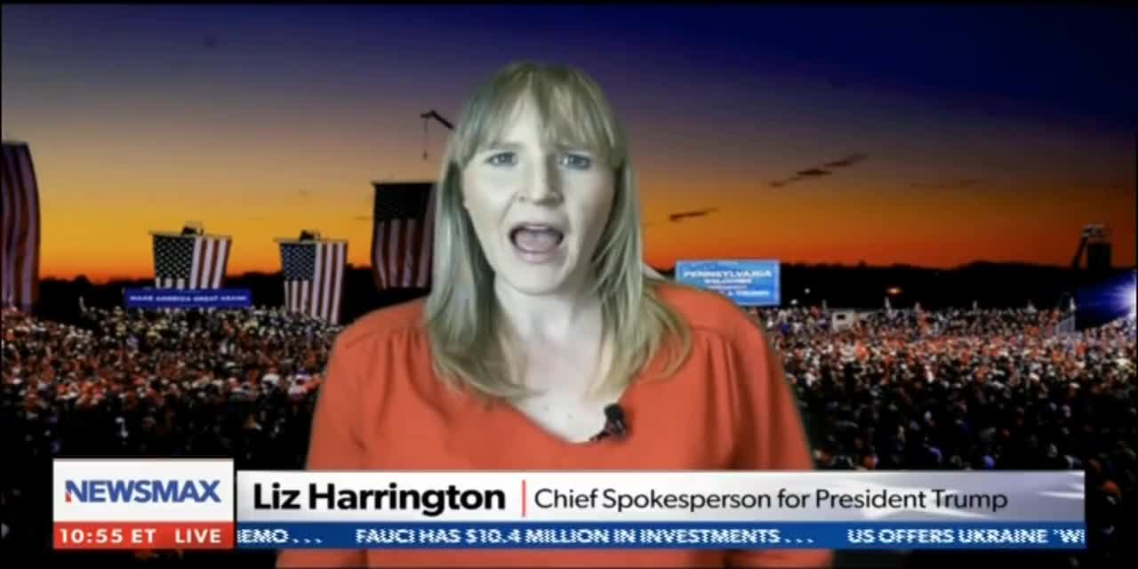 Liz Harrington: 'Joe Biden could never give that speech or draw even 1% of that crowd'