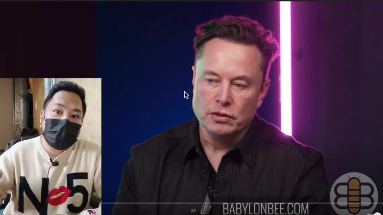 Anti-PC Asian Reacts to Elon Musk Interview With Babylon Bee: He's Anti-WOKE!