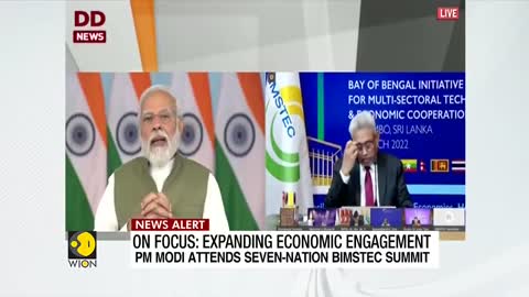 Indian PM Narendra Modi virtually attends BIMSTEC summit hosted by Sri Lanka