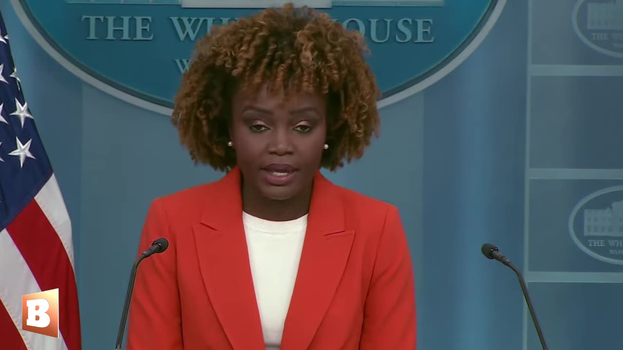 White House Press Secretary Karine Jean-Pierre briefing reporters & taking questions...