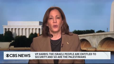 Kamala Sent Into A Confusing Word Salad By Aid To Israel 'Come To Jesus' Question