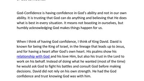 Faith Over Doubt