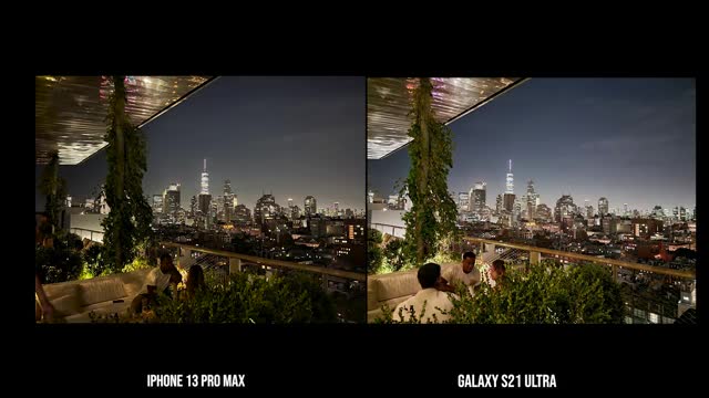 iPhone 13 Pro Max vs Galaxy S21 Ultra video and camera