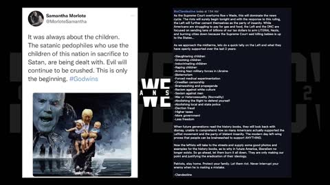 6.24.22: Roe overturned, Gun rights, LIB/Demonic SCREAMS, more PAIN COMING! GRACE + PRAY!