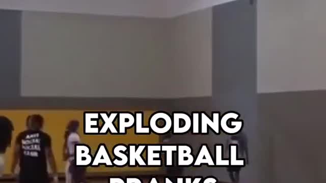 Exploding Basketball Pranks