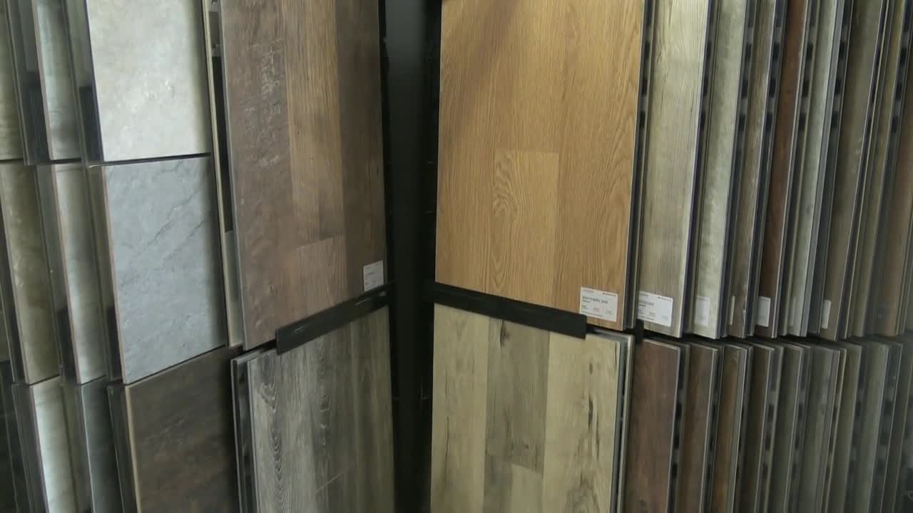 196 sq ft of Mannington Adura tile mar #430 and 163 sq ft of Adura max #690