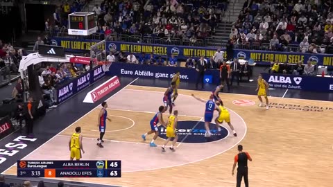 Euroleague Basketball Alba Berlim vs Anadolu Efes 31/10/24