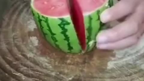 Fantastic Fruit Cutting 2021 - Cutting a watermelon