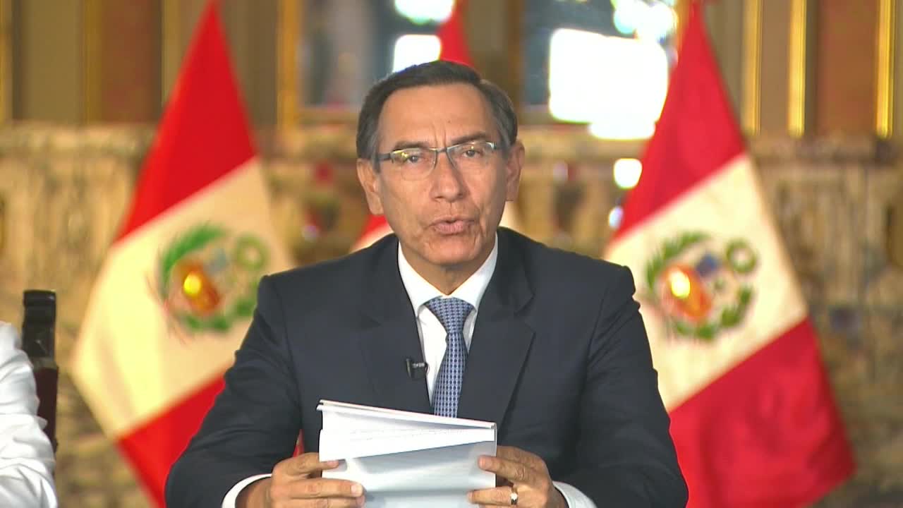 Presidente de Perú anuncia el primer caso de coronavirus en el país