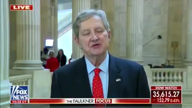 Sen. Kennedy: “The American People Trust Dr. Pepper More Than Dr. Fauci”