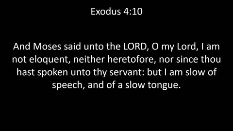 KJV Bible Exodus Chapter 4