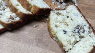 Glazed Lemon Nut Bread