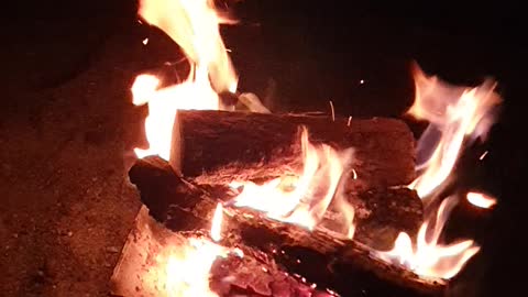 Firewood fire!