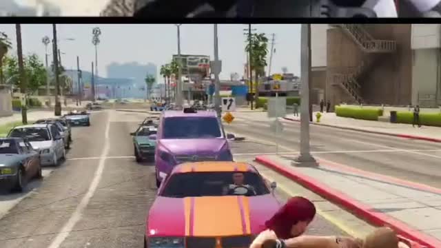 baterão no meu Golf #gtav #gtavclips #killergamesk #comedia #jogo #game #gtaviral
