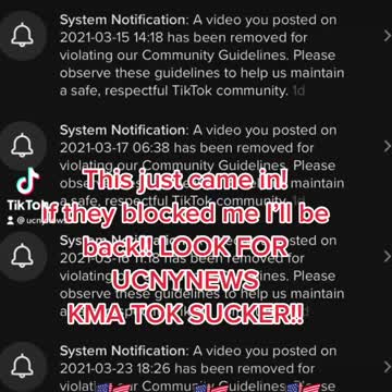 TIK TOK already censoring me
