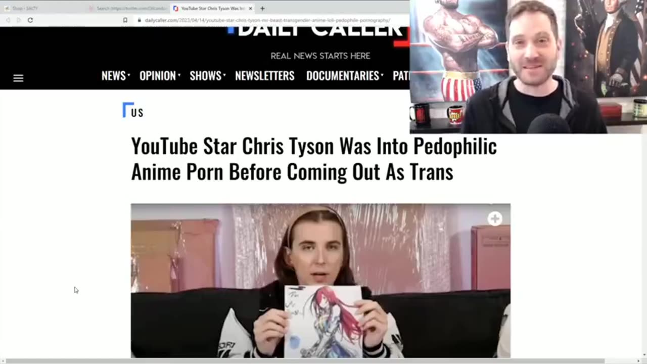 Largest YouTube Channel Has a Transgender Cohost Into Anime Kid Porn