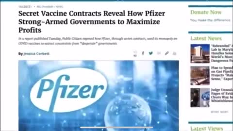 Naomi Wolf - Fraud vitiates all contracts between nations and Pfizer