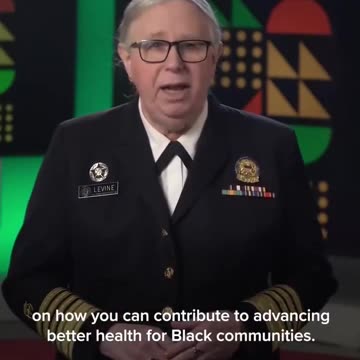 Man Dressed As A Woman, Admiral Rachel Levine, Reminds Us That Climate Change Is Racist
