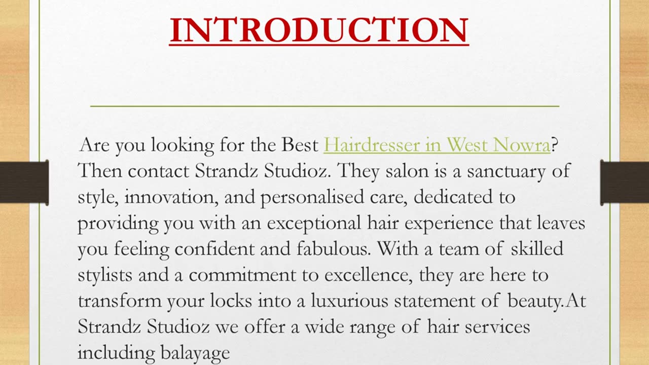 Best Hairdresser in West Nowra