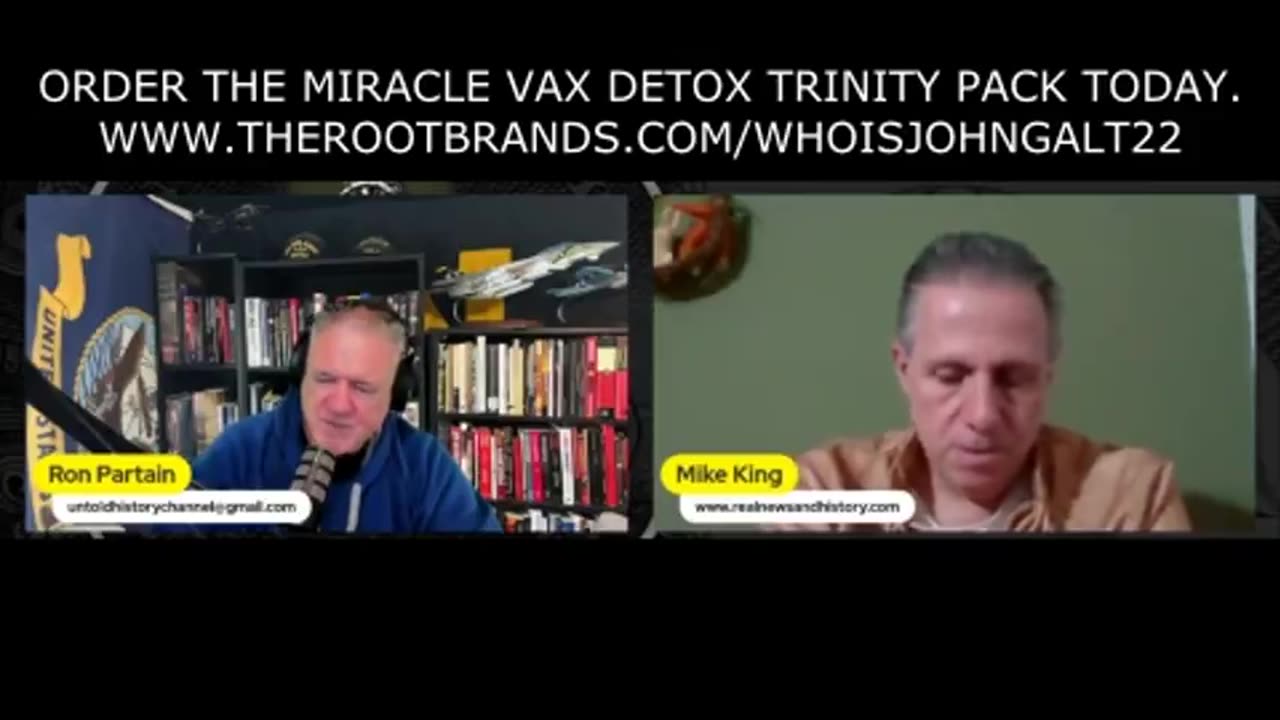 RON PARTAIN W/ MIKE KING CRASH COURSE ON NWO. TY JGANON, SGANON