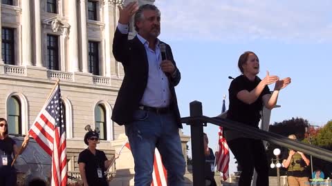 Del Bigtree Speaks at Mask Off MN Rally