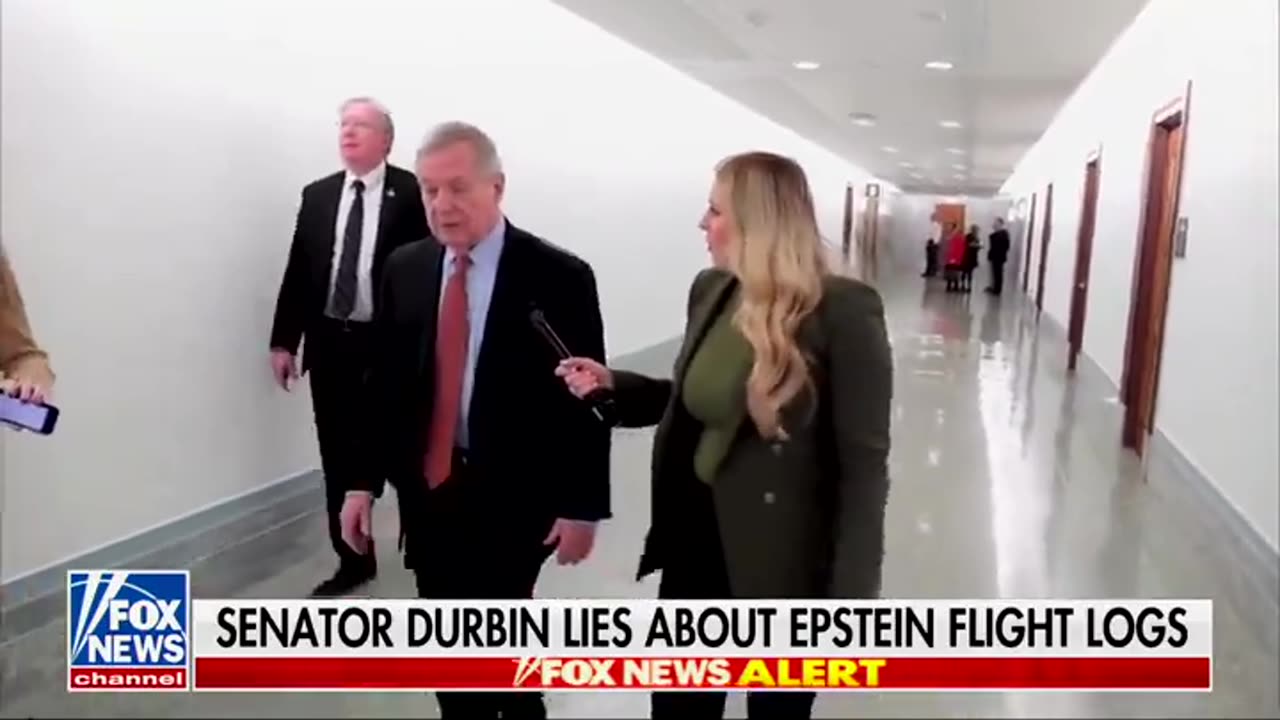 Dem Senator Confronted For LYING About The Epstein Flight Logs