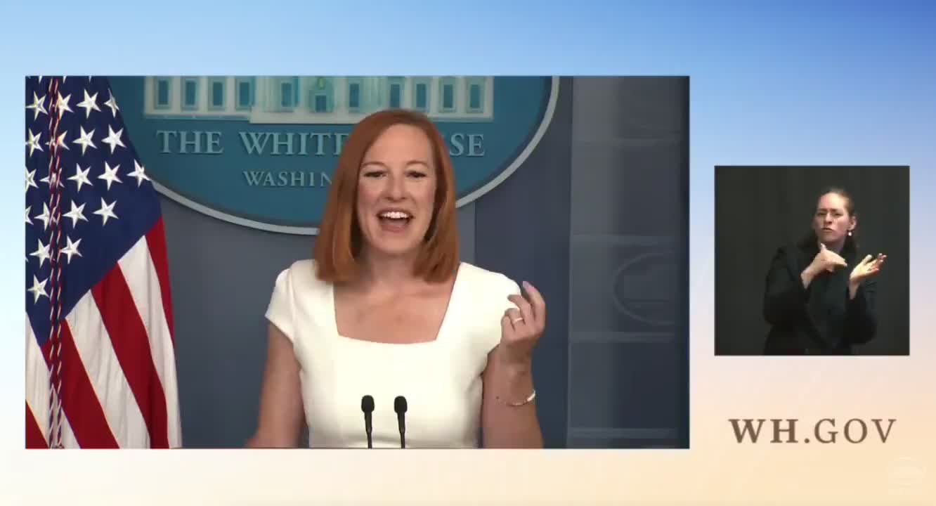 Jen Psaki Has a Message for Americans Pushing Back Against Threat of Door-to-Door Vaccination Checks