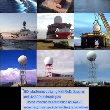 Deployed all around the world to create damage to convince you it’s global warming.