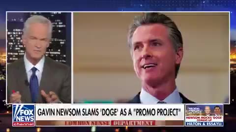 Gavin Newsom is slamming DOGE calling it ‘a promo project’