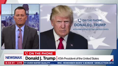 President Trump on Newsmax