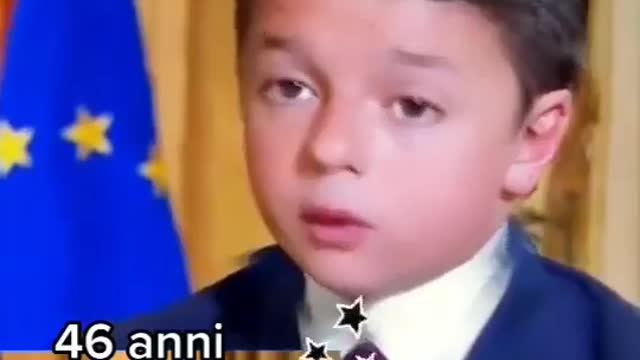 Baby Renzi First reaction shock because
