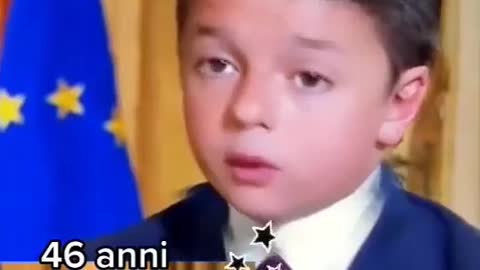 Baby Renzi First reaction shock because