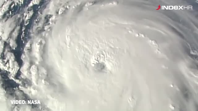 Uragan Florence iz svemira