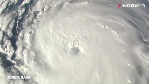 Uragan Florence iz svemira