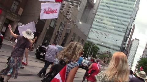 Toronto Freedom March July 2, 2022 FULL Footage Part 2 of 3