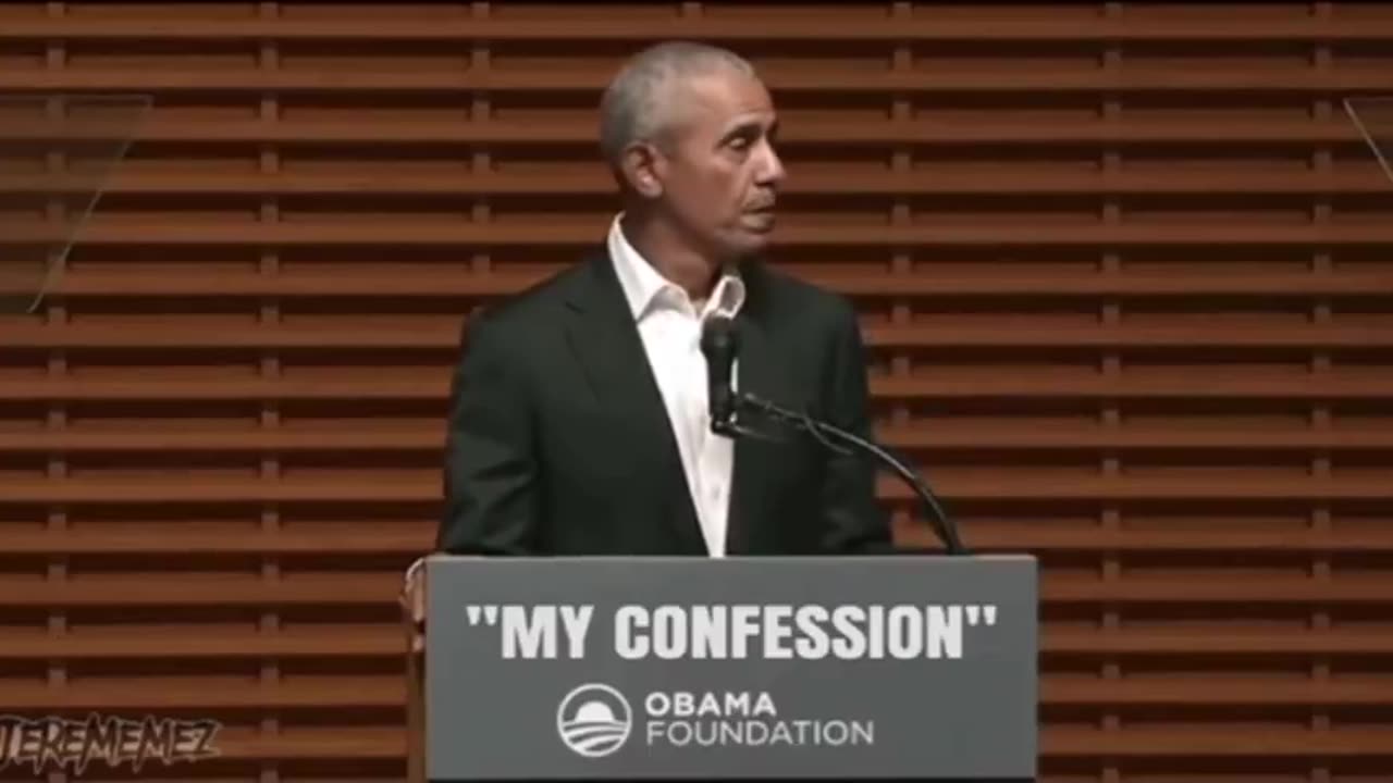 Barrack Obama’s 16 Year Plan to Destroy America summed up in 50 seconds