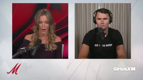 CHARLIE KIRK with MEGYN KELLY